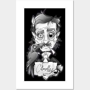 edgar allen poe. forevermore promo. catonsville Posters and Art